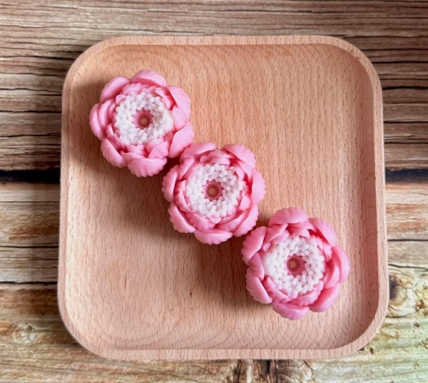 Khuôn Silicon - Hoa Sen Thái Nở - Sen Nở Cúp 5cm