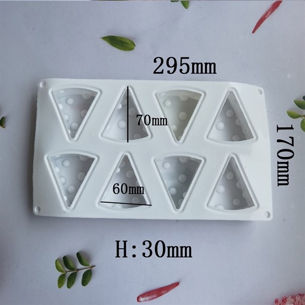 Khuôn Silicon - Phô Mai Sl49k - Vĩ 7cm 8c