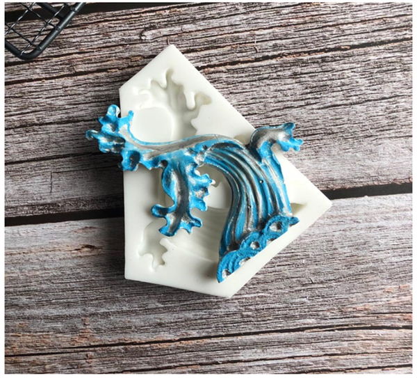 Khuôn Silicon - Gốc Thân Cây 10x8cm