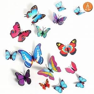 Bươm Bướm Trang Trí - PKD - Bướm Trung 4cm