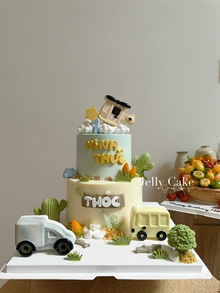 Khuôn Silicon - Xe Cộ - Tàu Bus Hơi 6c