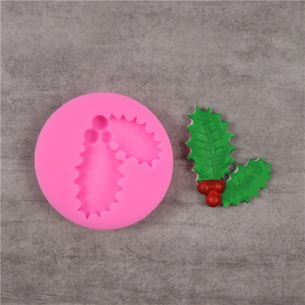 Khuôn Silicon - Lá Trạng Nguyên - 4cm - 2 Lá