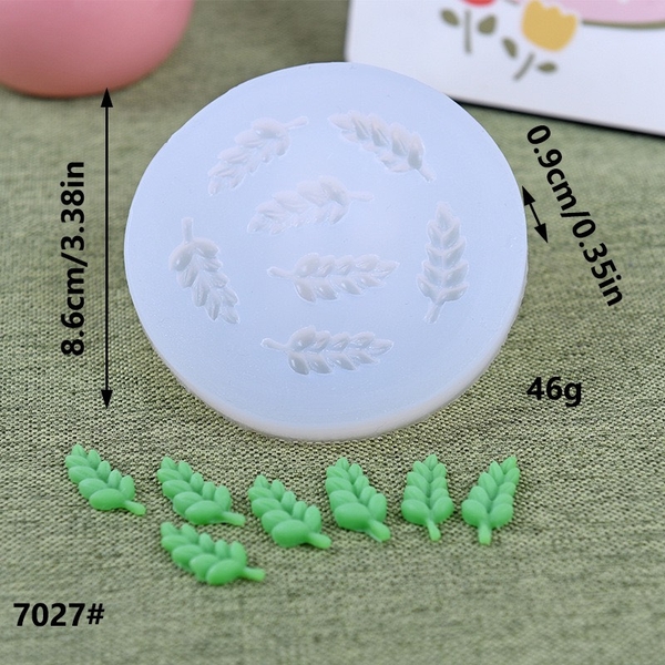 Khuôn Silicon - Lá - Dây Lá Nhọn 7c