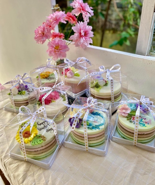 Hộp Nhựa - Vuông JHL14 - 13cm Đế Trắng