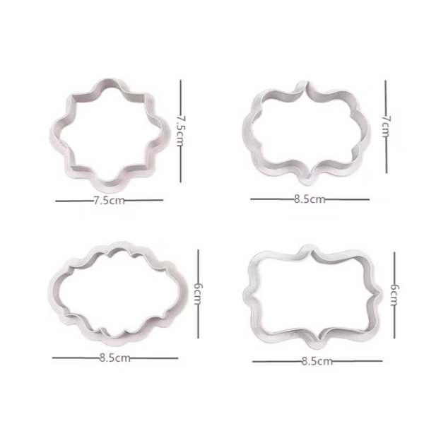 Vòng Ấn Cắt - Xôi Đậu Rau Cau - Set 4 Khuôn Cắt