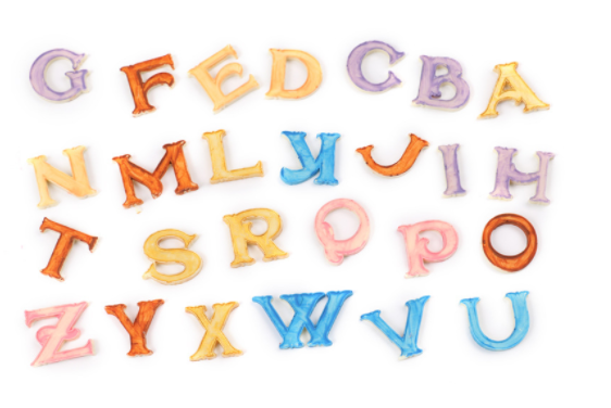 Khuôn Silicon - Chữ Cái IN - #3 - 2cm