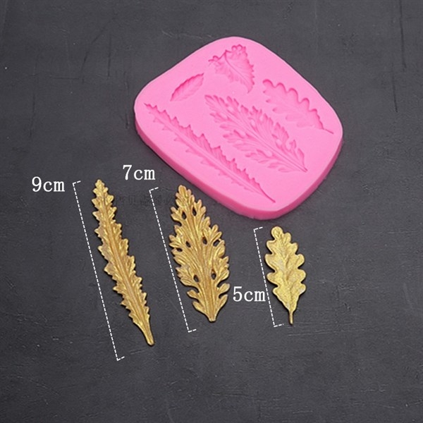 Khuôn Silicon - Lá 5-7cm - TH 5c