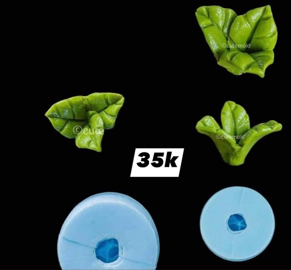 Khuôn Silicon - Lá 3