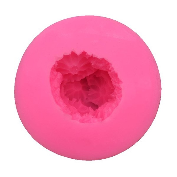 Khuôn Silicon - Chùm Hoa Cúc - Kèm Lá 5.8cm