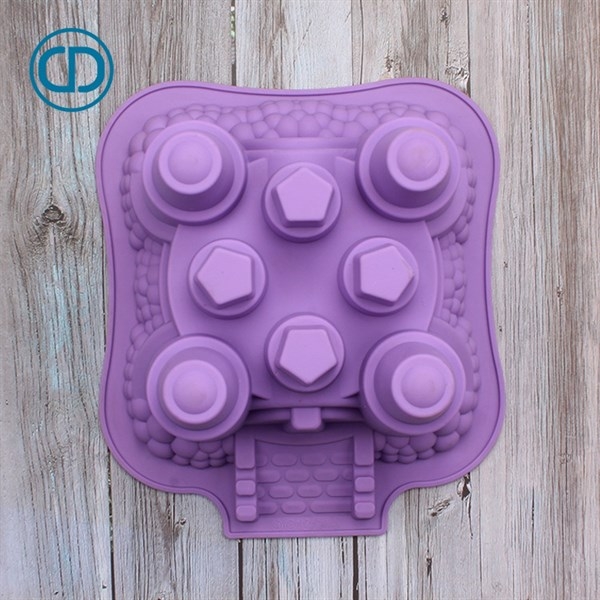 Khuôn Silicon - Đế - Lâu Đài To 265 * 22 * ​​13cm