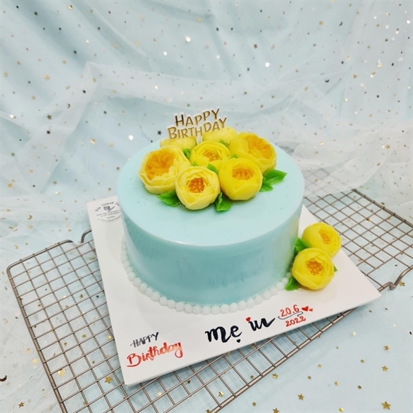 Khuôn Silicon - Hoa Hồng Lai - Nhụy Hàn Quốc - 4cm