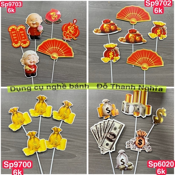 PKC - TẾT - 16 Thần Tài Quạt Đỏ