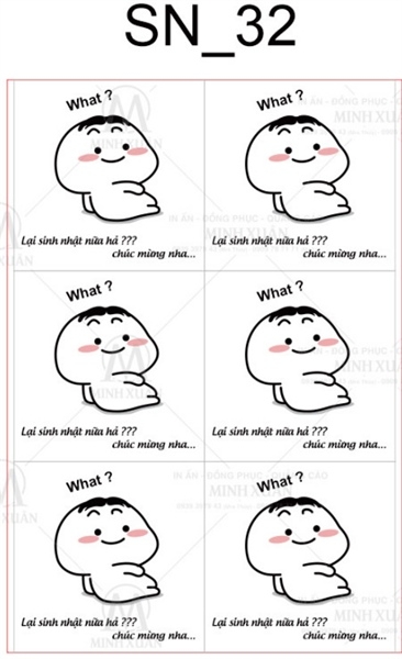 Decal Chủ Đề Sinh Nhật - DSN - DSN32