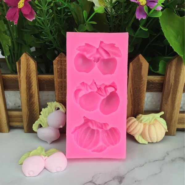 Khuôn Silicon - Rau Củ - Cà Bí 3c