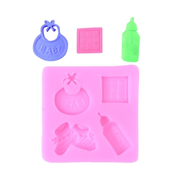 Khuôn Silicon - Bình Bú - Bình Yếm Giày 4c