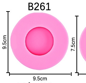 Khuôn Silicon - Hủ Vàng - Tròn 8.5cm