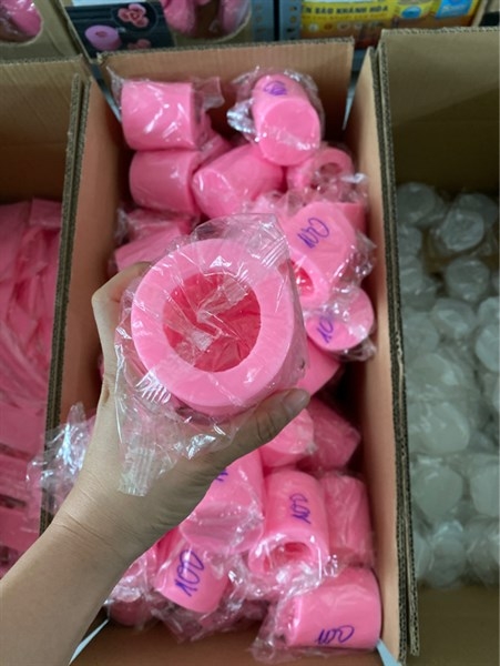 Khuôn Silicon - Hủ Vàng - 7cm Đứng