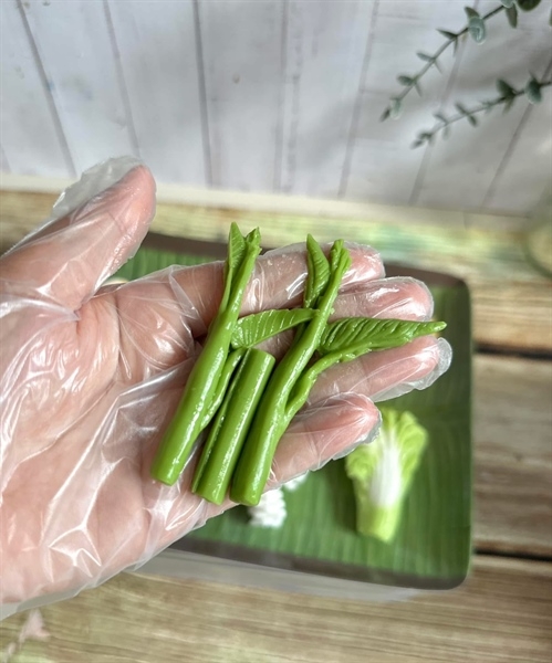 Khuôn Silicon - Rau Củ - Rau Muống 2c