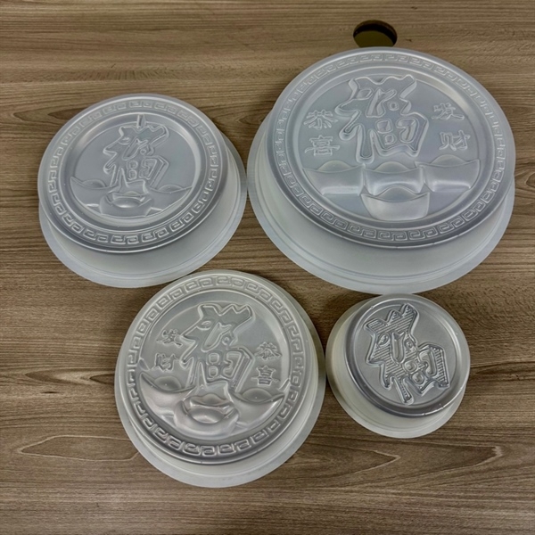 Khuôn Nhựa Vía Thần Tài Tròn - 10.5cm Cao 4.5cm