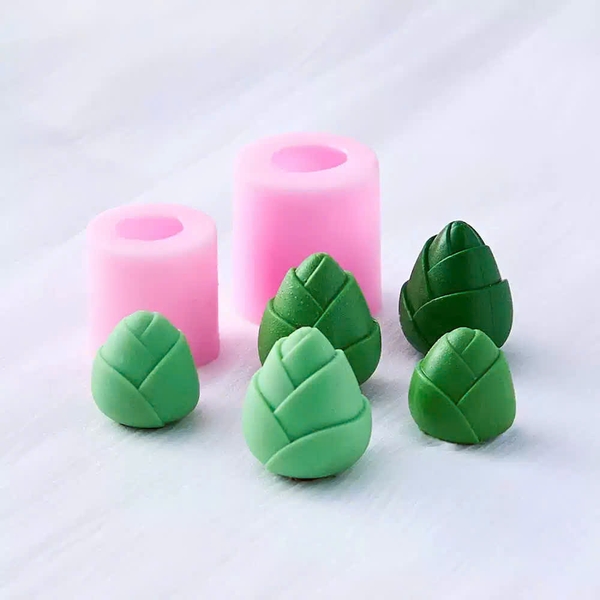 Khuôn Silicon - Lá Cành -Măng Tre Trúc 2cm
