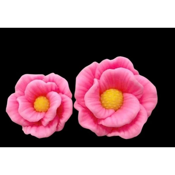 Khuôn Silicon - Hoa Cúc Thái Xoay M3 Set 2 - 3.5-5cm