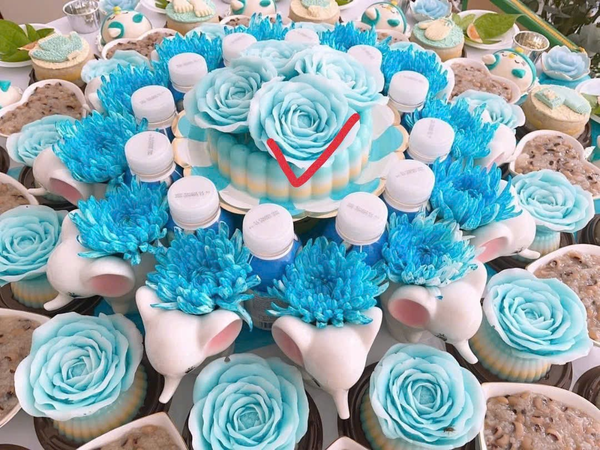 Khuôn Silicon - Hoa Hồng Lai - Xòe Nhụy - 10cm