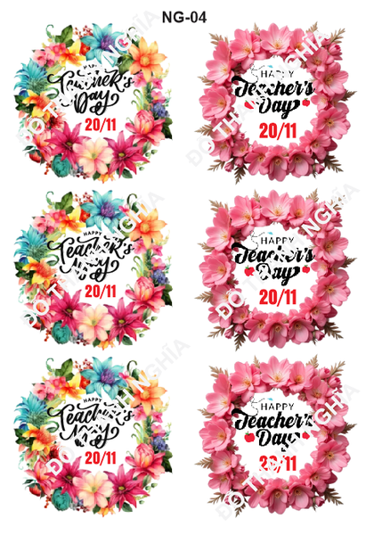 Decal Nhà Giáo 20/11 - DNG - DNG04