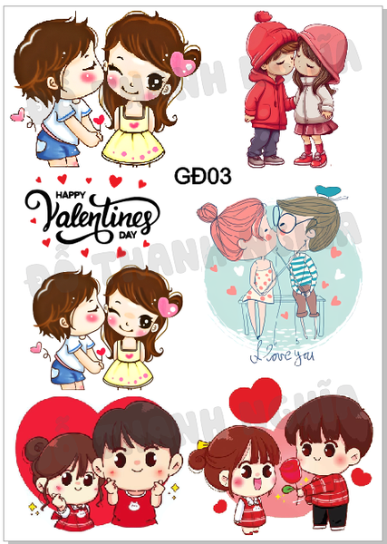 Decal Chủ Đề Gia Đình - GĐ- GĐ03