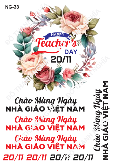 Decal Nhà Giáo 20/11 - DNG - DNG38