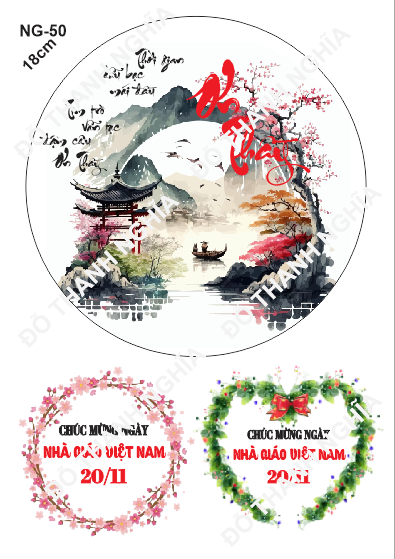 Decal Nhà Giáo 20/11 - DNG - DNG50