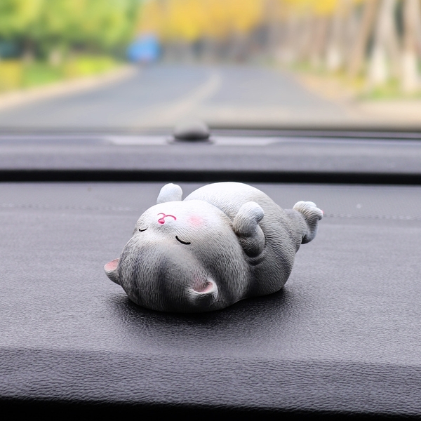 Khuôn Silicon - Động Vật - Mèo Nằm Ngữa 7cm