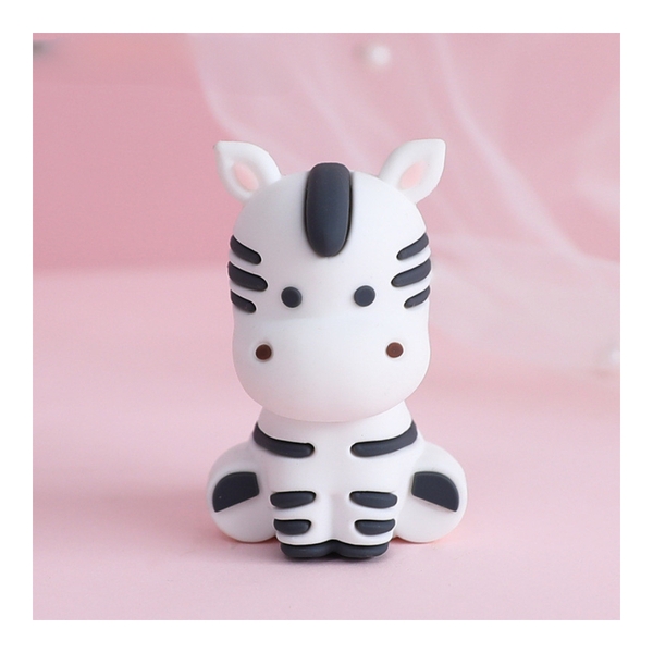 Khuôn Silicon - Động Vật - Con Ngựa Vằn 2 Mảnh 6cm