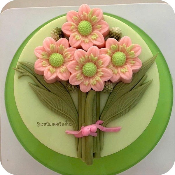 Khuôn Silicon - Cành Nhánh cây tròn Dài - 14.6cm