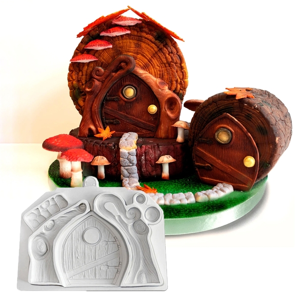 Khuôn Silicon - Cánh Cửa - Cửa Gỗ