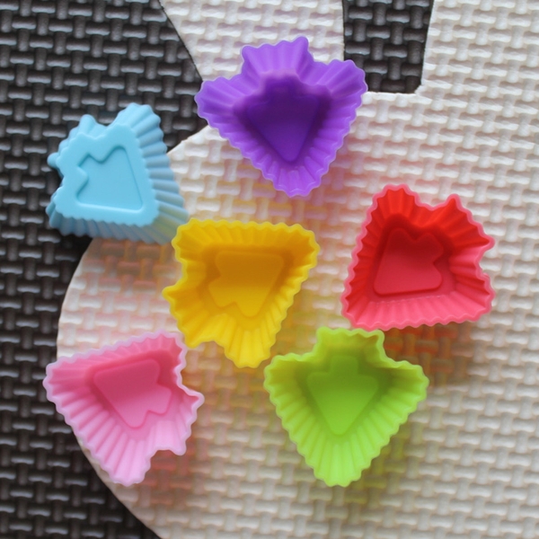 [10 cup] Khuôn Silicon - Cup Set 3cm - M57 - Mũi Tên