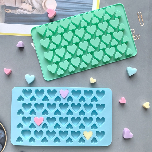 Khuôn Silicon - Trái Tim Trơn - Chip 56c TH2