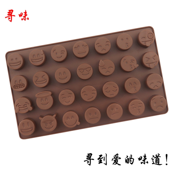 Khuôn Silicon - Vĩ Mặt Biểu Cảm Icon 28C