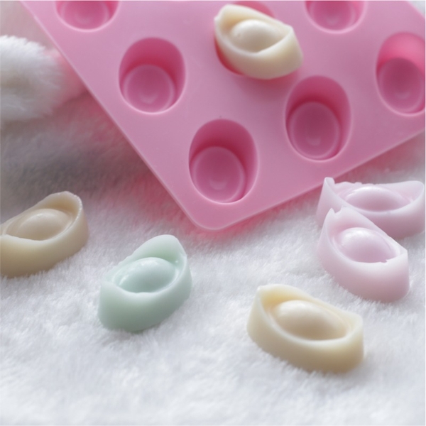 Khuôn Silicon - Thỏi Vàng - Vĩ 4cm 9c