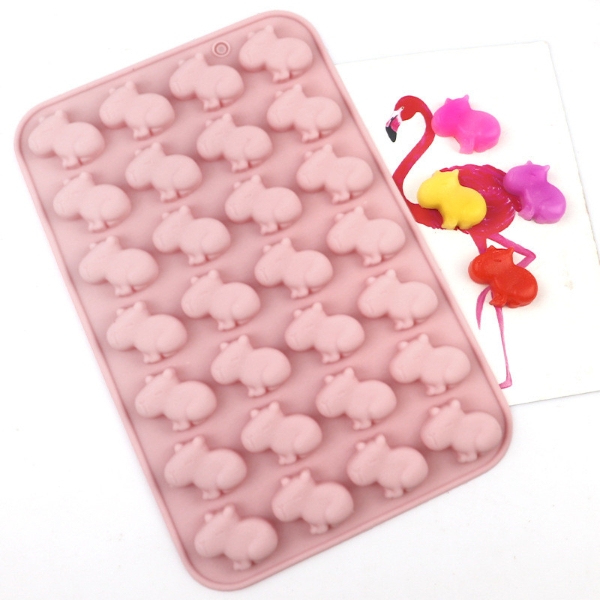 Khuôn Silicon - Động Vật - Capybara Vĩ 28c