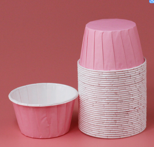 Ly Giấy Cup cake - Tròn Chống Dính, Chống Thấm 50 Ly