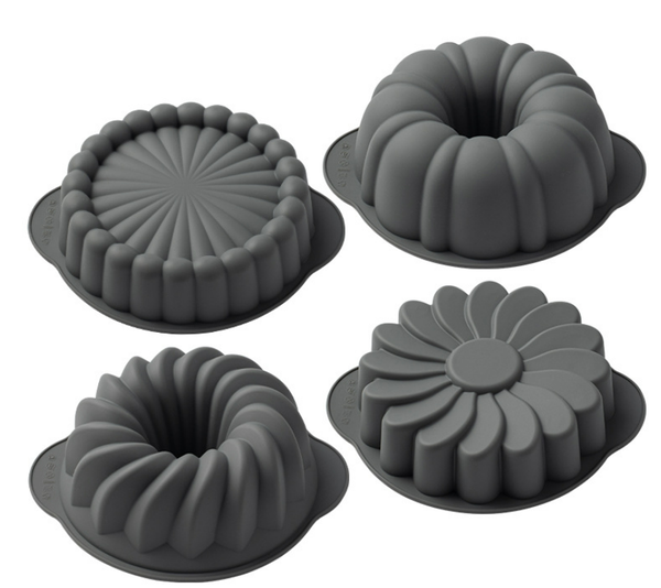 Khuôn Silicon - Đế - Quạt Thanh Viền - 24cm