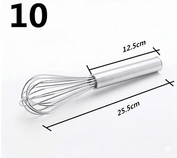 Dụng Cụ - Phới Lồng Inox - Đánh Trứng Cầm Tay