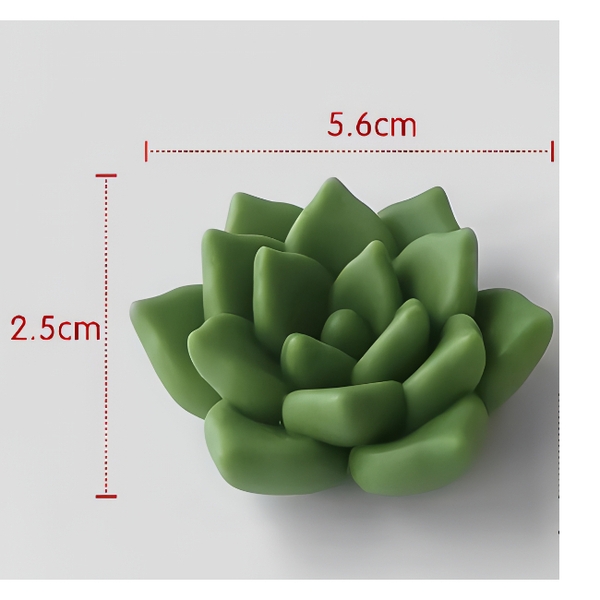 Khuôn Silicon - Combo 3 Sen Đá Nở - Mộng Nước Tia Tầng