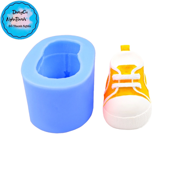 Khuôn Silicon - Em Bé Giày - Đan 2 dây 1c