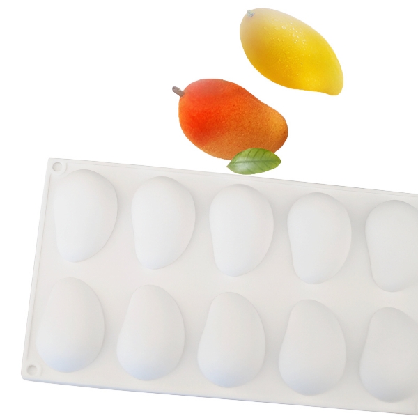 Khuôn Silicon - Vĩ Trái Cây- Vĩ Xoài 10c