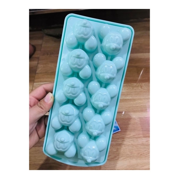 Khay Đá Nhựa VT - KD34 - 10c - Mặt Chuột Mickey