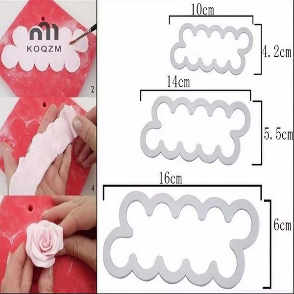 Vòng Ấn Cắt - Xôi Đậu Rau Cau - Set 3 Khuôn Cắt Hoa