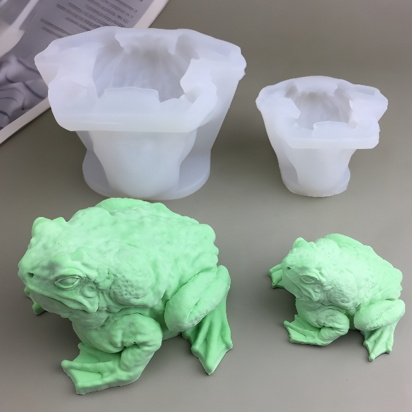 Khuôn Silicon - Động Vật - Ếch Ngồi 6.5cm