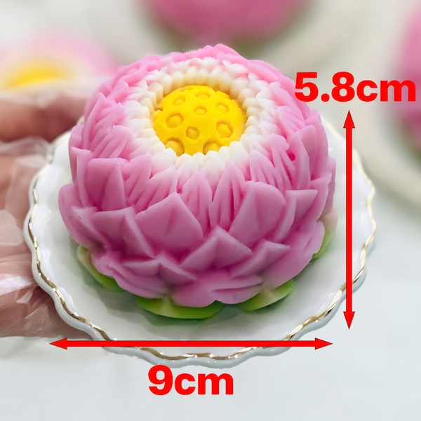 Khuôn Silicon - Hoa Sen - 10cm Bách Hợp Cúp Ít Nhụy Bách Hợp Cúp Ít Nhụy HOA LỚN