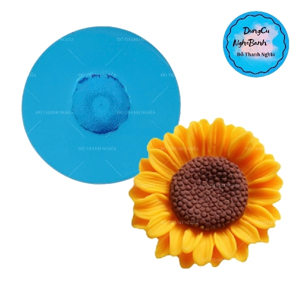 Khuôn Silicon - Hoa Hướng Dương - 10cm - 1 Mảnh sale 120K